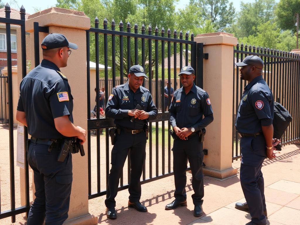 Training at Amahle Risk Management Training Academy